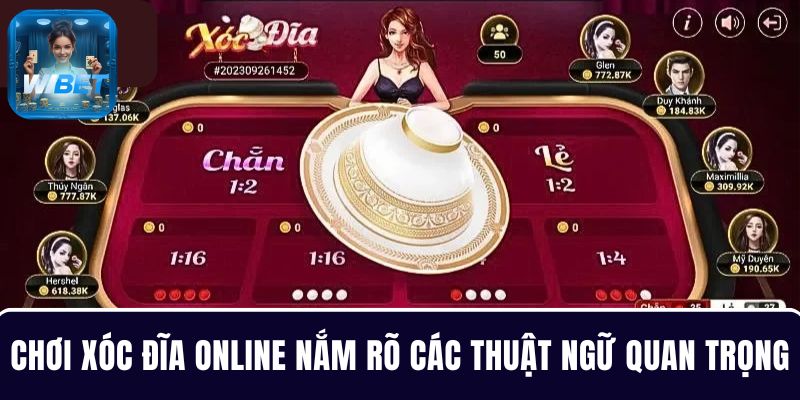 Chơi Xóc Đĩa online thuận lợi nhờ nắm rõ các thuật ngữ quan trọng
